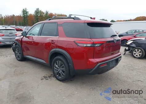 2022 Nissan Pathfinder Sv 4Wd from USA, damaged, VIN 5N1DR3BC4NC219562